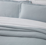 Bedspread Set - PORTO Duck Egg (Super King) - BAKSANA