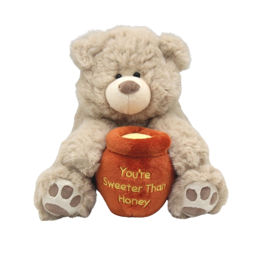 Soft Plush Toy -  Honey Pot Bear