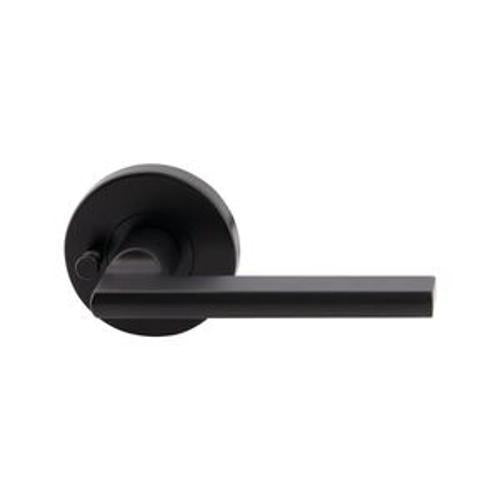 S Range Sara Lever Integrated Privacy Set Matt Black SAR102BLK