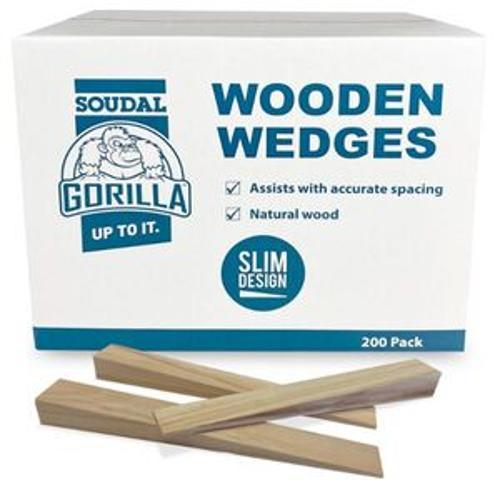 Wooden Wedges 200 Pack