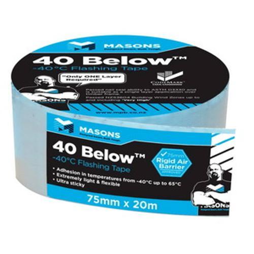 40 Below Flashing Tape 75mm x 20m
