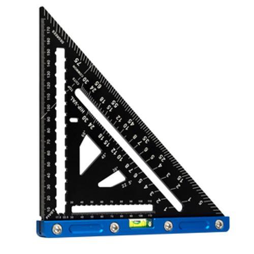 Pro Carpenters Square with vial 180mm