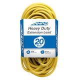 Extension Lead 20m 10A Heavy Duty Yellow