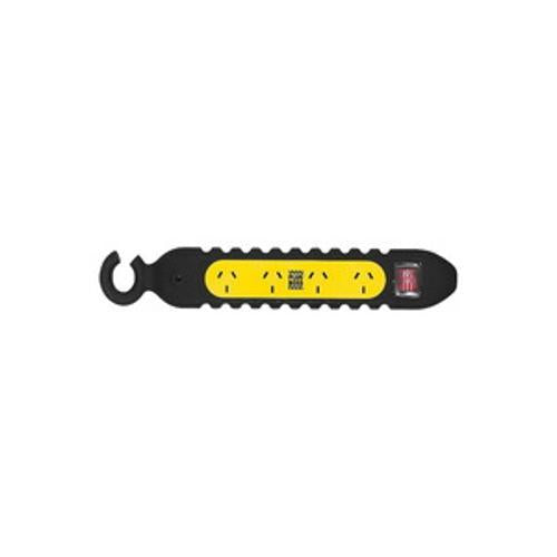 Plug Boss Power Board 4-Outlet 3m Surge Protected