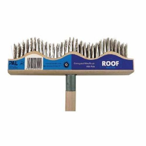 Roof Master 1.2m Corrugated Wire Brush & Pole