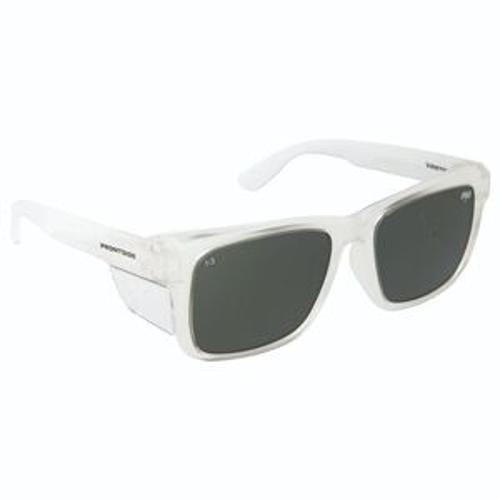 Front Side Safety Glasses Polarised Smoke Lens
