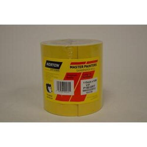 Master Painters Sandpaper Roll H212 P180 115mm x 10m