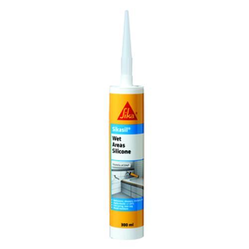 Sikasil Wet Areas Silicone Sealant Translucent 300ml