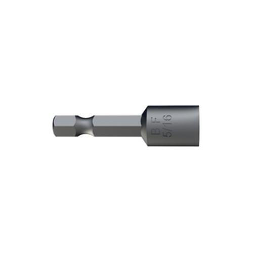 Plain Hex Socket Driver Bit 5/16 AF x 69mm 1 Pack