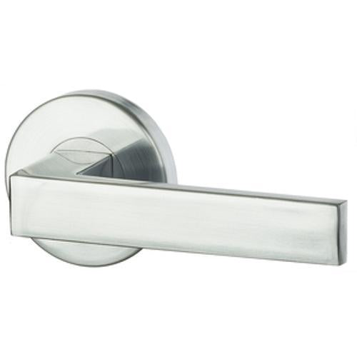 S Range Skyler Lever Passage Set Satin Chrome SKY101