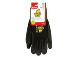 Black Bull Nitrile Glove Black Polyamide Liner Size 10 XL