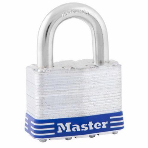 Pin Tumbler Keyed Padlock Shank Laminated Steel 51mm 25mm