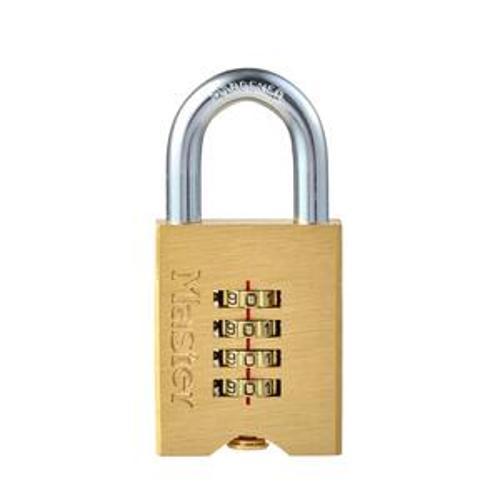 Padlock Combination Reset 50mm Solid Brass