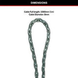 Chain 1m x 8mm