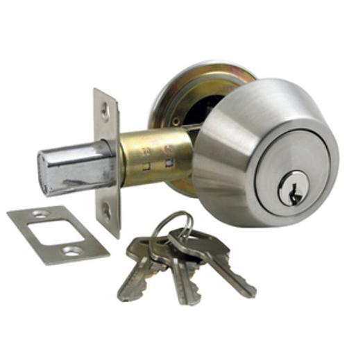 Double Cylinder Deadbolt Stainless Steel