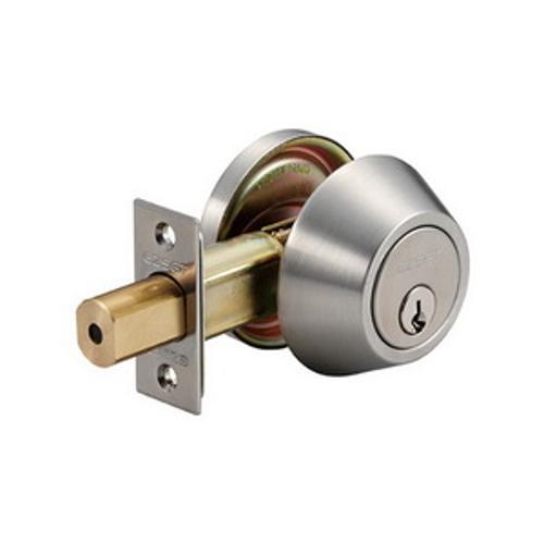 200B Single Cylinder Deadbolt Lock Satin Stainless Steel