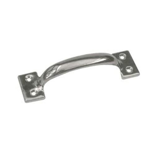 170mm Pull Handle Steel Bright Plated
