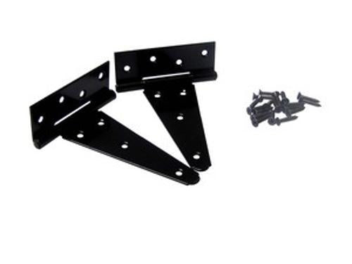 T-Hinge Heavy Duty 250mm Black 2-Pack BTH-250HD