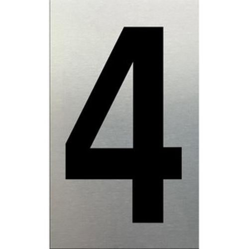 Self-Adhesive Aluminium Number 4 75mm