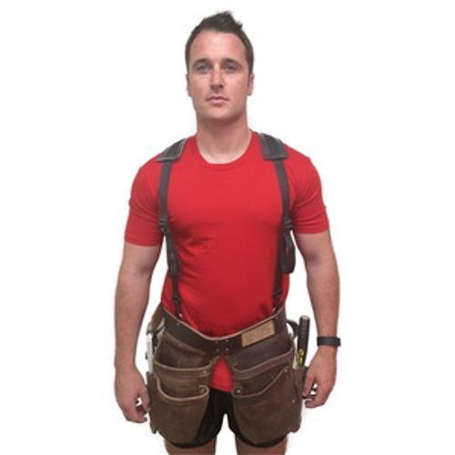 Tool Belt Support Braces with Snaps