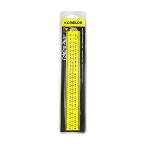 1m High Viz Folding Ruler