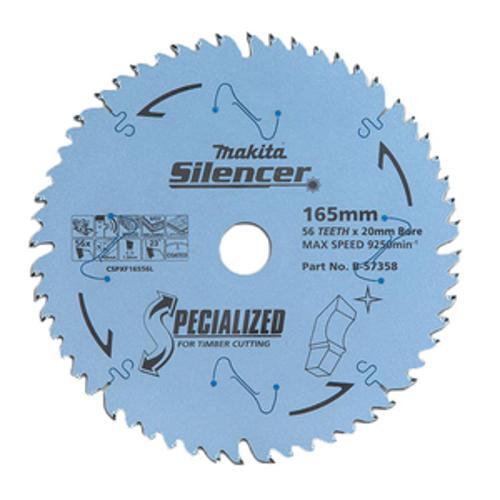 Efficut 165 x 20mm x 56T Cutting Blade B-57358