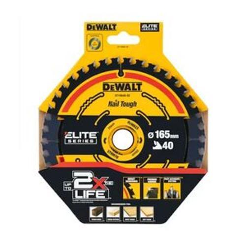 Elite Circular Saw Blade 165 x 20mm 40T
