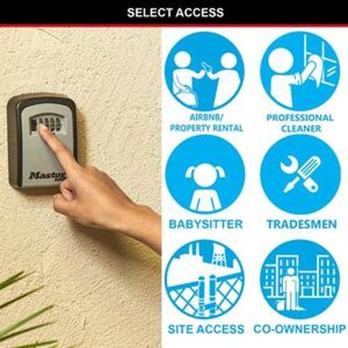 Combination Safe Box Wall Mount 5 Keys