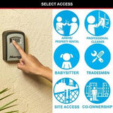 Combination Safe Box Wall Mount 5 Keys