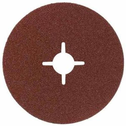 R444 Round Fibre Sanding Disc For Metal 125 x 22.23mm Aluminium Oxide 60 Grit 2608605476