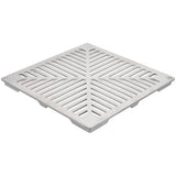 Connecto Trade Surface Water Drainage Grate 350mm Square Aluminium CTG350A