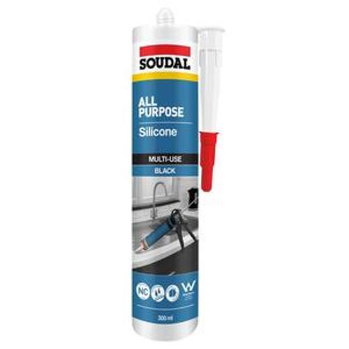 All Purpose Silicone Black 300ml