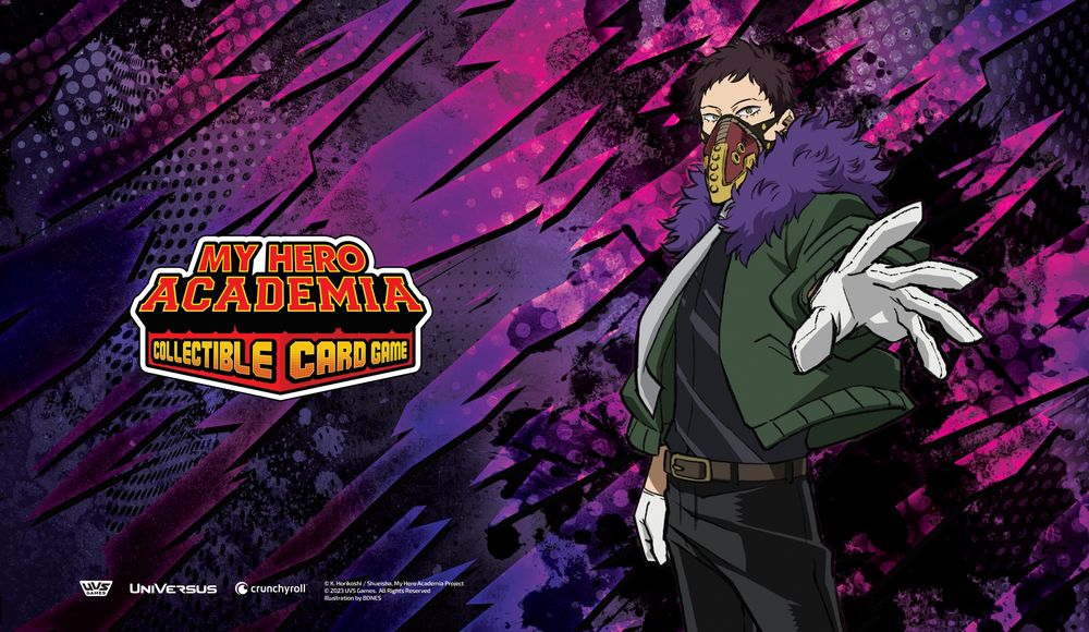 UniVersus Playmat: My Hero Academia  - Undaunted Raid  - Overhaul