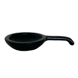 Tapas Bowl w/ Handle - Organic Teak Yakisugi (35cm)