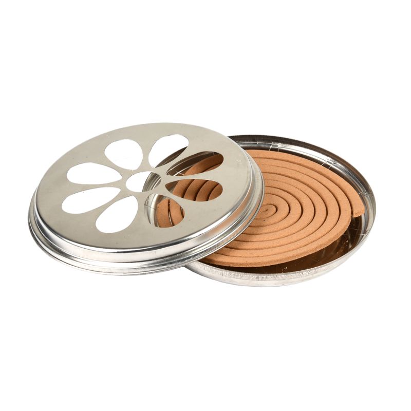 Citronella Coils/Zinc Burner (14 x 14 x 3cm)