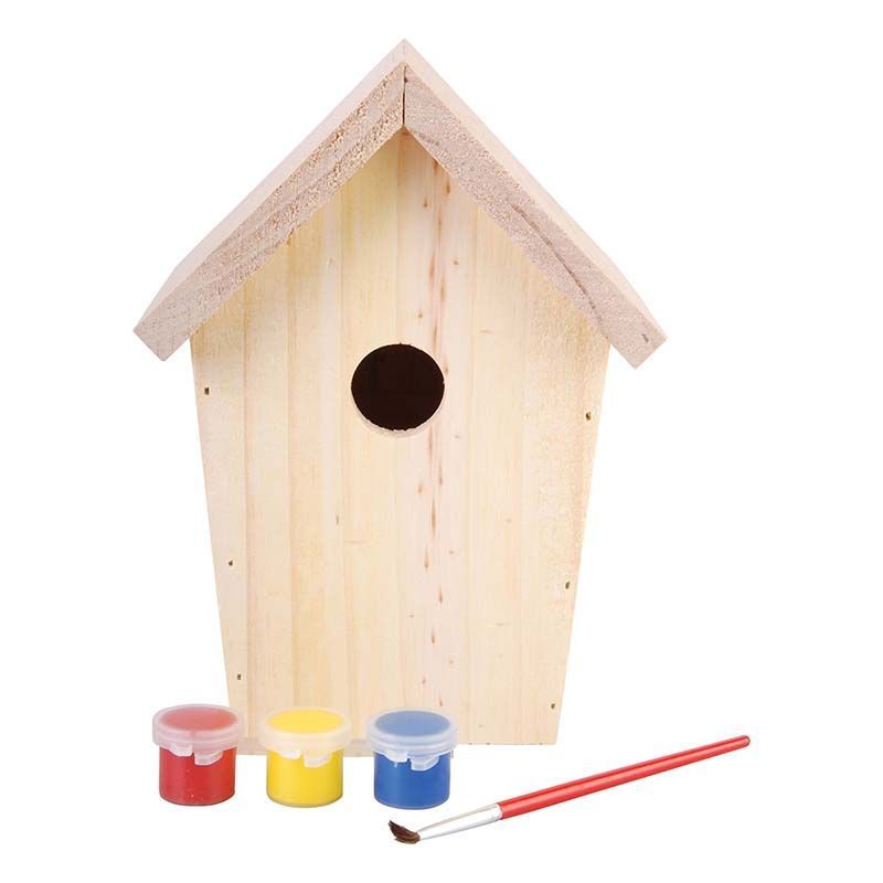 DIY Nesting Box W/Paint (14 x 11 x 20cm)