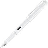 Lamy Safari LE Fountain Pen All White Multi E/Fine (0B1)