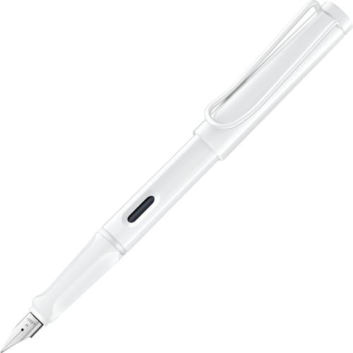 Lamy Safari LE Fountain Pen All White Multi Fine (0B1)