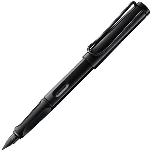 Lamy Safari LE Fountain Pen All Black Multi E/Fine (0B2)