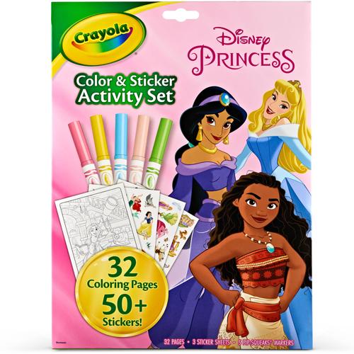 Crayola Color & Sticker Activity Set Disney Princess