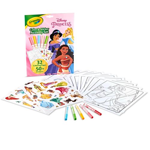 Crayola Color & Sticker Activity Set Disney Princess