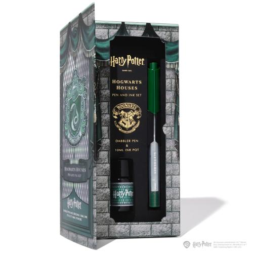 FWP Dabbler Pen and 10ml Ink Set WB Harry Potter Houses of Hogwarts Slytherin