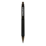 Warwick Pen Ballpoint Tri Barrel 1.0mm Medium Black Box 12