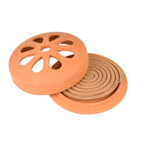 Citronella Coils - Terracotta (15 x 15 x 6cm)