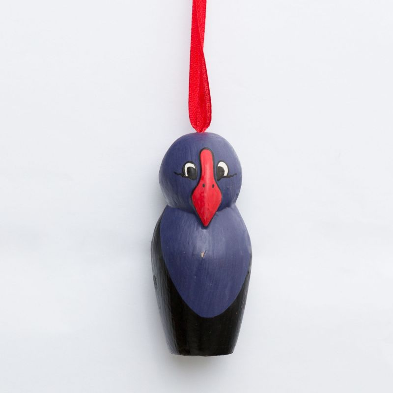 Hanging Ornament - Gepetto NZ Pukeko 8cm (Set of 6)
