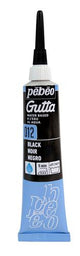Pebeo Setasilk Water-Based Gutta 20ml Black