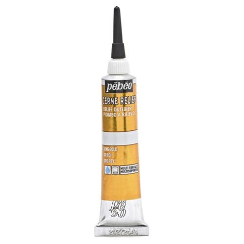 Pebeo Vitrail Cerne Relief 20ml Rich Gold