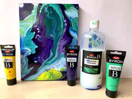 Jasart Byron Fluid Mediums Pouring Medium 250ml