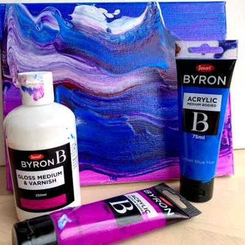 Jasart Byron Medium & Varnish Gloss Medium & Varnish 250ml