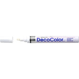 Marvy DecoColor Opaque Broad Paint Markers  Broad Line White